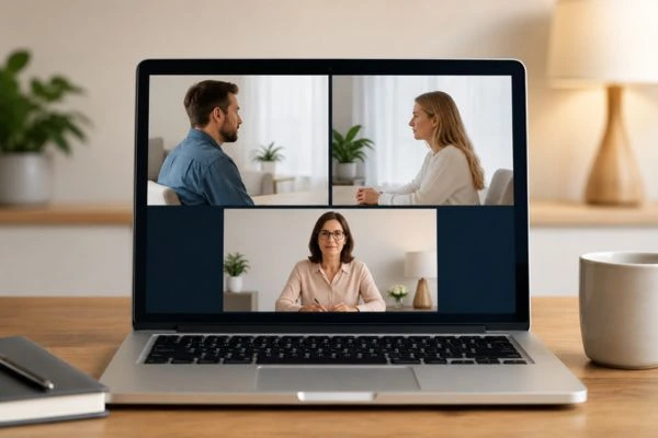 Image of online shuttle mediation Chorley